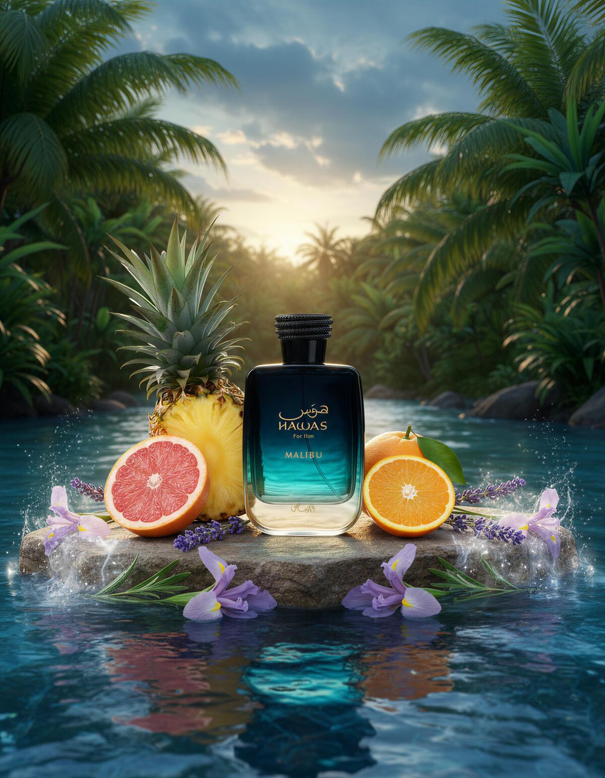 Rasasi Hawas Malibu For Him ED - Misting Bottle Fine recension och pris