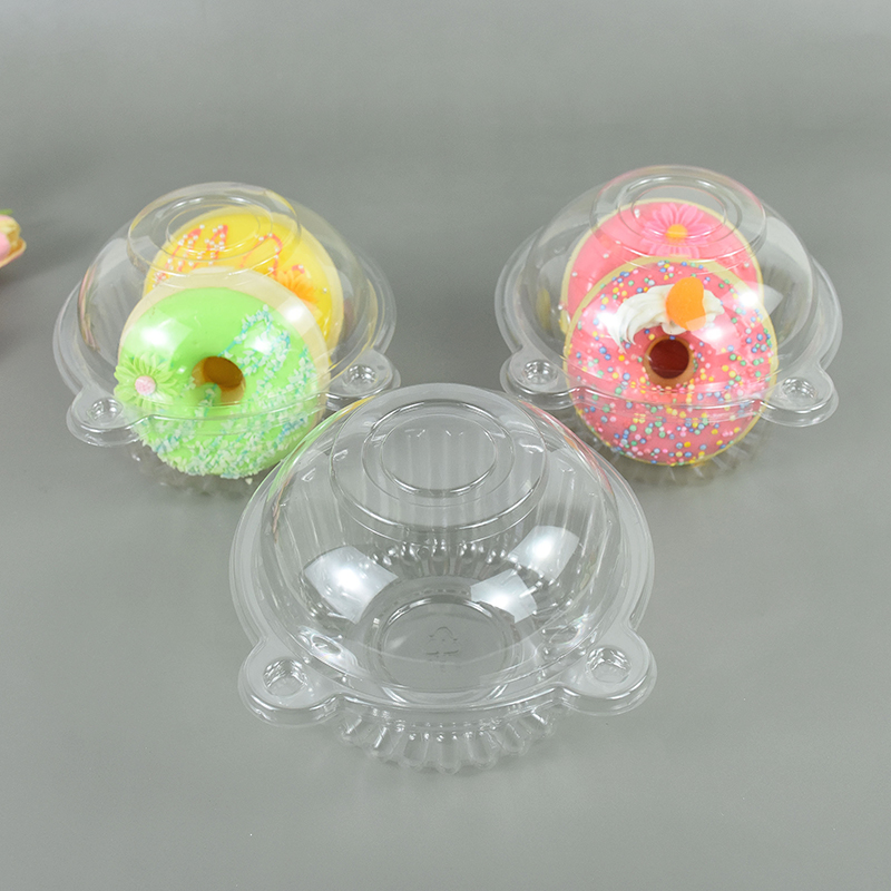 10pcs Cupcake Packaging Boxes  - Plastic Dome Clear recension och pris