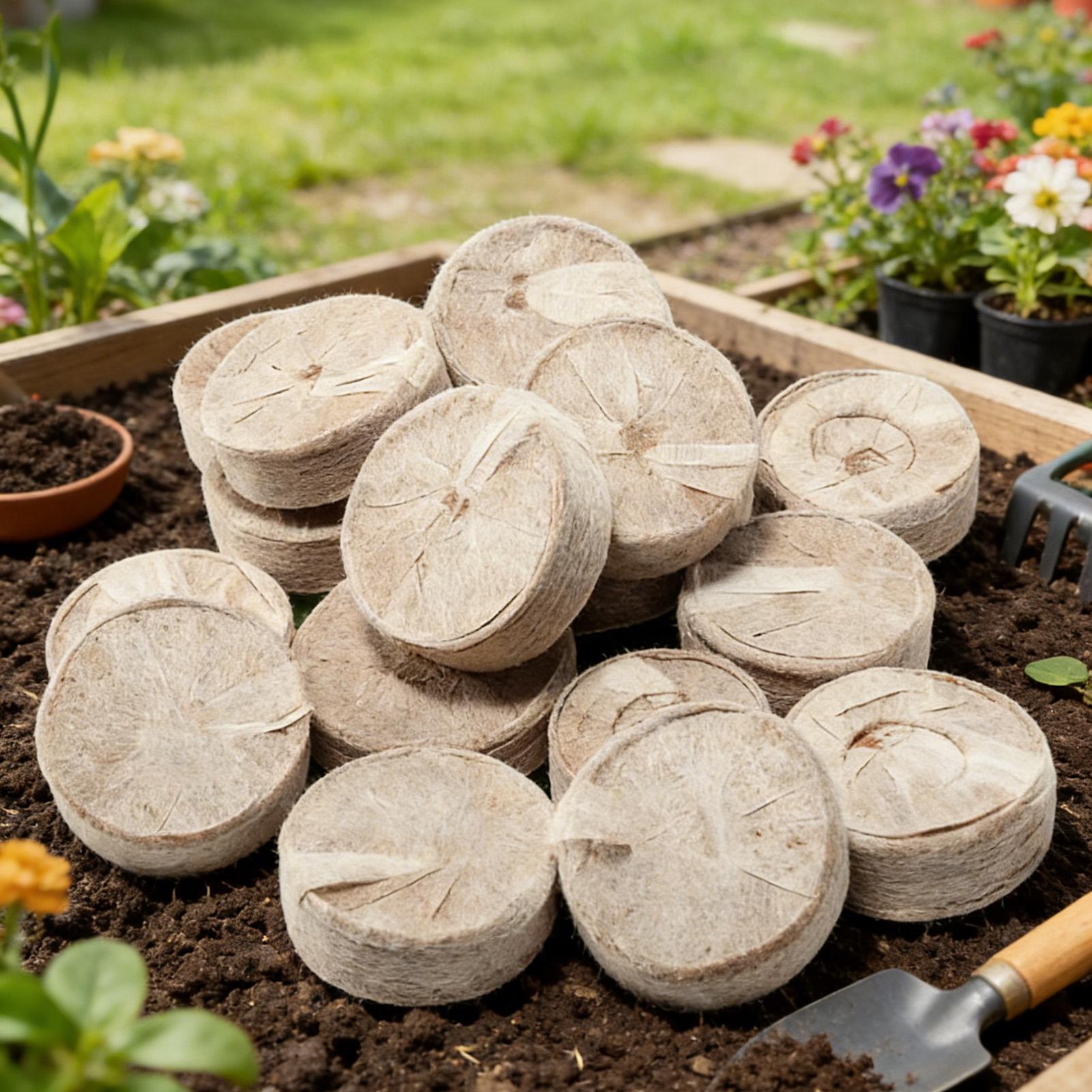 100 Piece Potting Mix Trays 30 - Peat Pellet Tray recension och pris