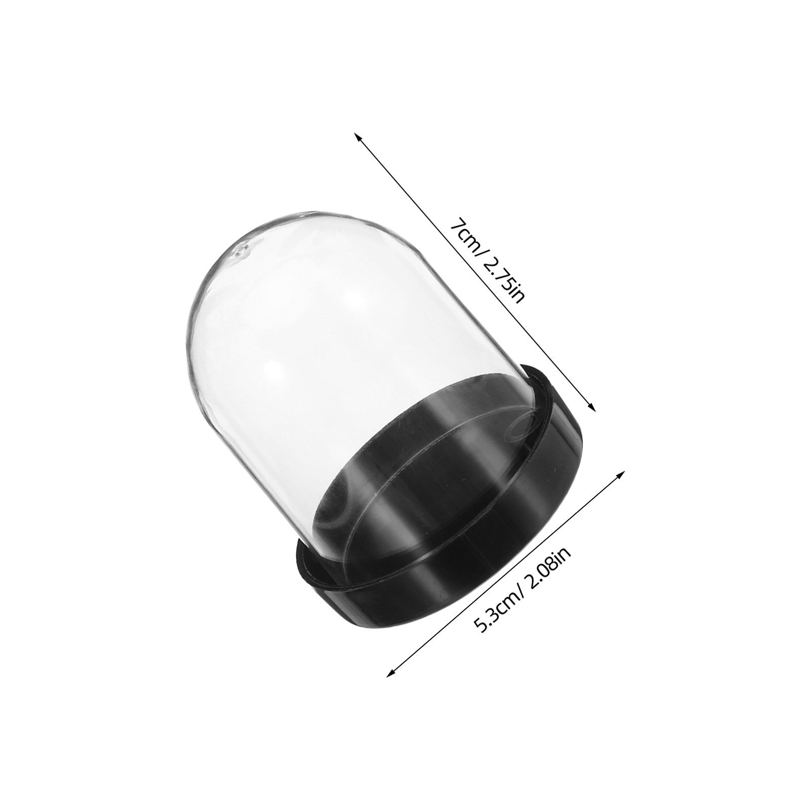 4Pcs Clear Micro Landscape Dom - Plastic Dome Clear recension och pris